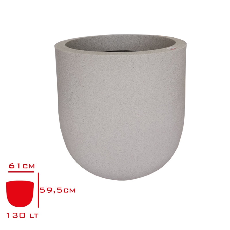 Alya Saksı Cesme Yuvarlak 130 Lt Alyg-03