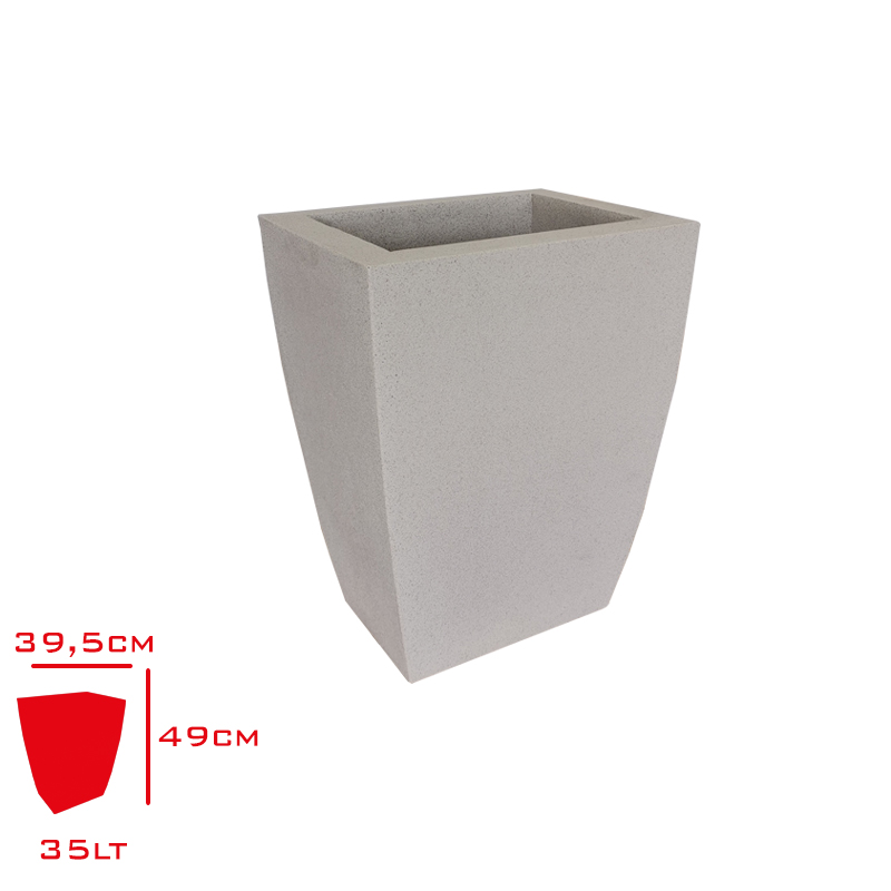 Alya Saksı Kemer Kare 35 Lt Alyg-04