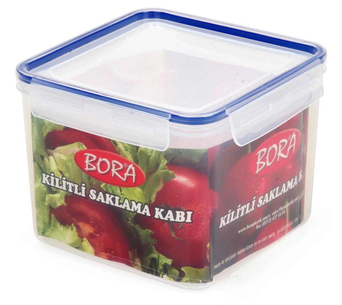 BORA SAKLAMA KABI KILITLI KARE 3,1 LT BO-869