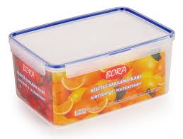 Bora Saklama Kabı Kılıtlı Dıkdortgen 6,5 Lt Bo-889