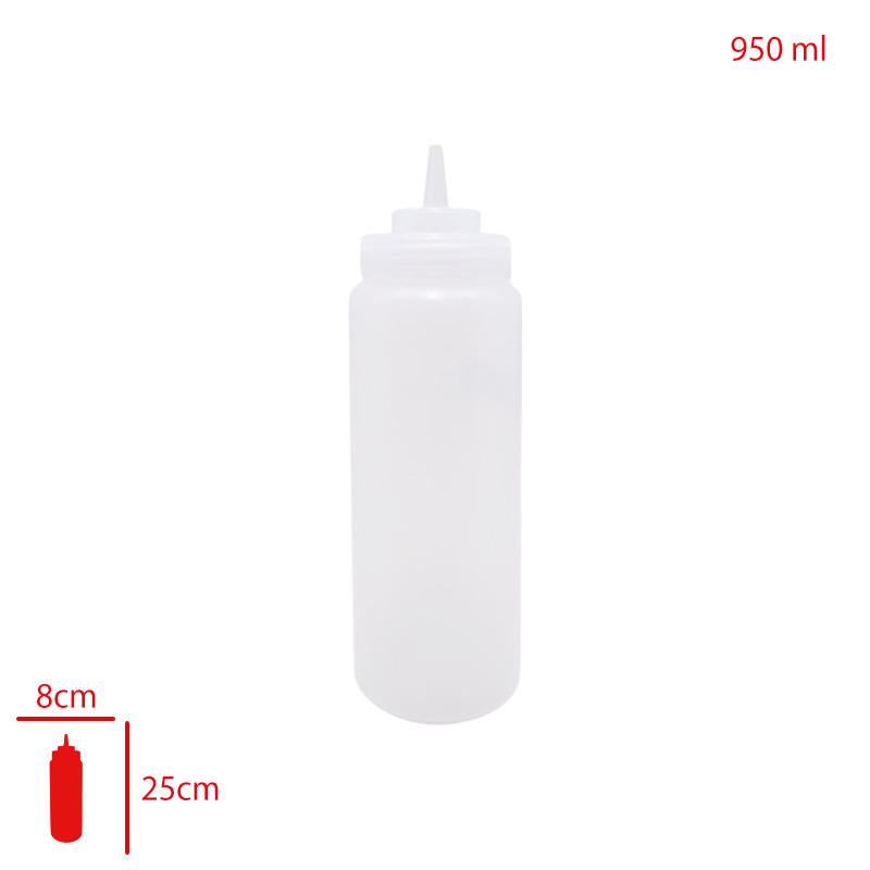 Bora Mayonez & Ketcap Genıs Şişe Kapaklı 950 Ml Şeffaf Bo-2120