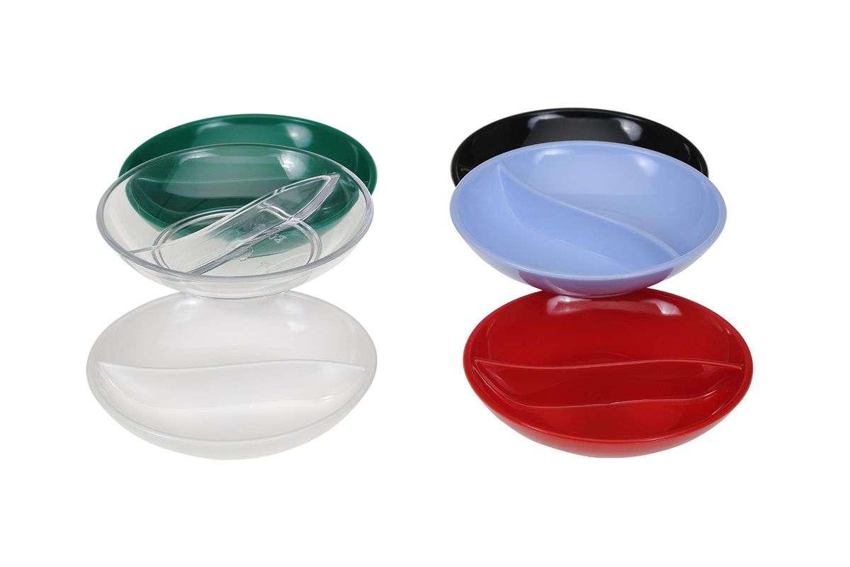 Bora Sos Kabı Bolmeli Yuvarlak 8,5 Cm Pc Bo-725