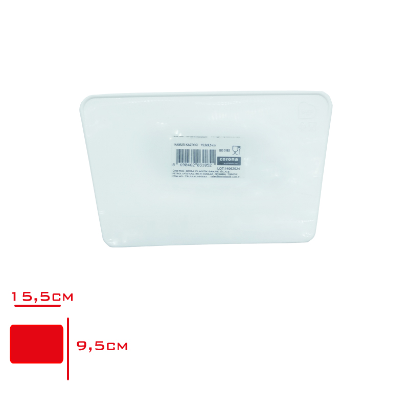 Bora Hamur Kazıyıcı Plastik Bo-3185