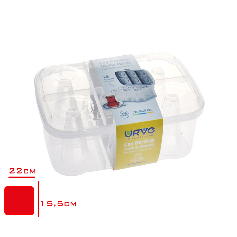 Urve Çay Bardağı Tasıma Aparatı Ur-3370