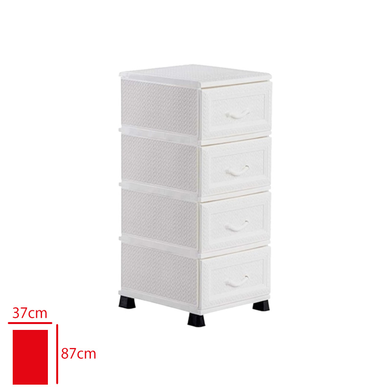 Comfort Komıdın Orgu Desenli Beyaz D010