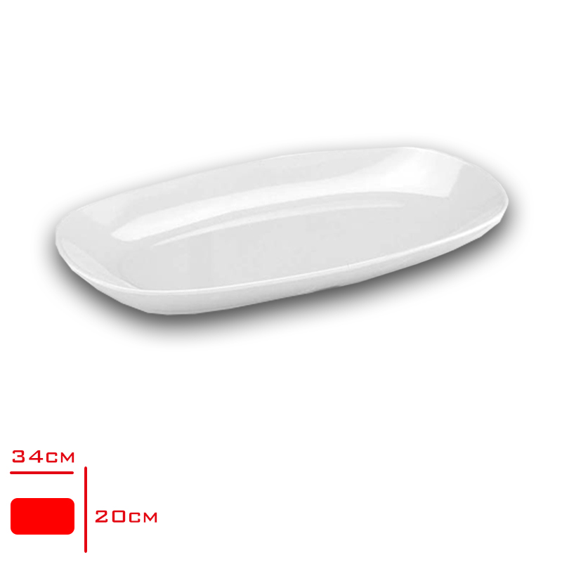 Tria Porelın Ent Kayık Tabak 34 Cm 315
