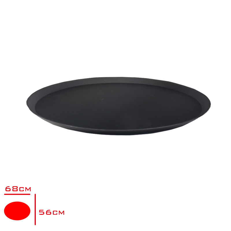 Tria Fıbertray Oval Kaydırmaz 56x68 Cm Fgo5668