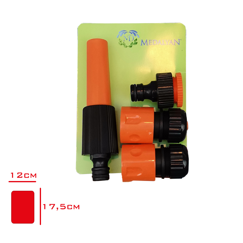 Medalyan Sulama Setı Otomatık Ayarlı Lans 4'lü Set 1/2" Md-103