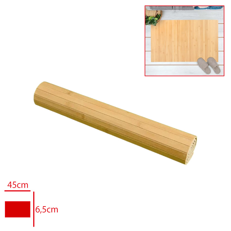 Krd Home Banyo Matı Bambu Krd-10485/7331