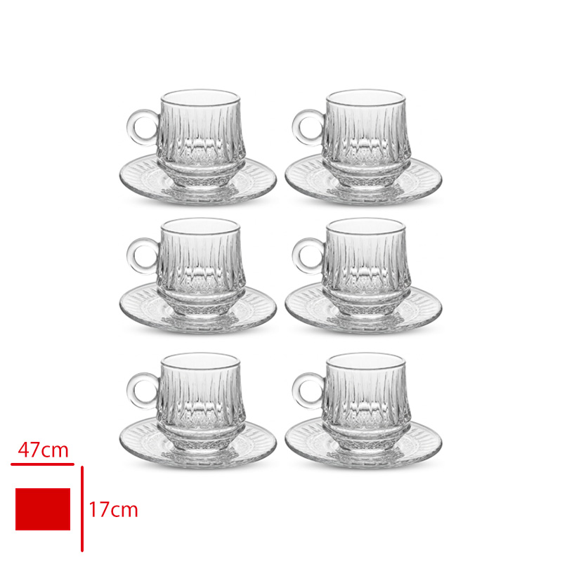 Krd Home Çay Fıncan Takımı Sıcıly Krd-10061