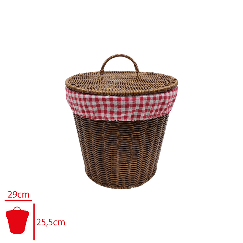 Sever Patates Soğan Sepetı Rattan Orgu Bj72762