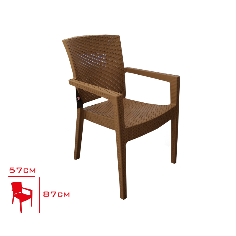 Leva Garden Koltuk Rattan Cappucıno Alacatı