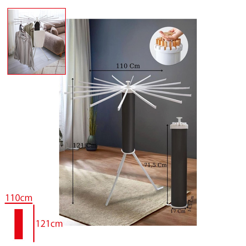 Houseplus Kurutmalık Plastik Hely Acılır Kapanır Krt57058