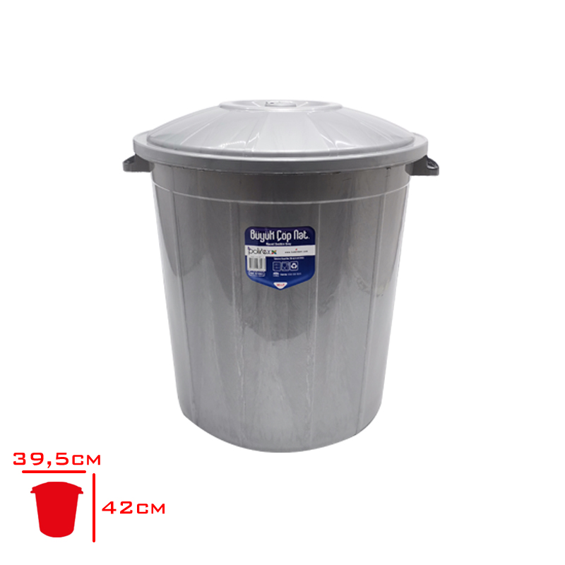 Erdem Çöp Kovası 35 Lt Kılıtsız 027