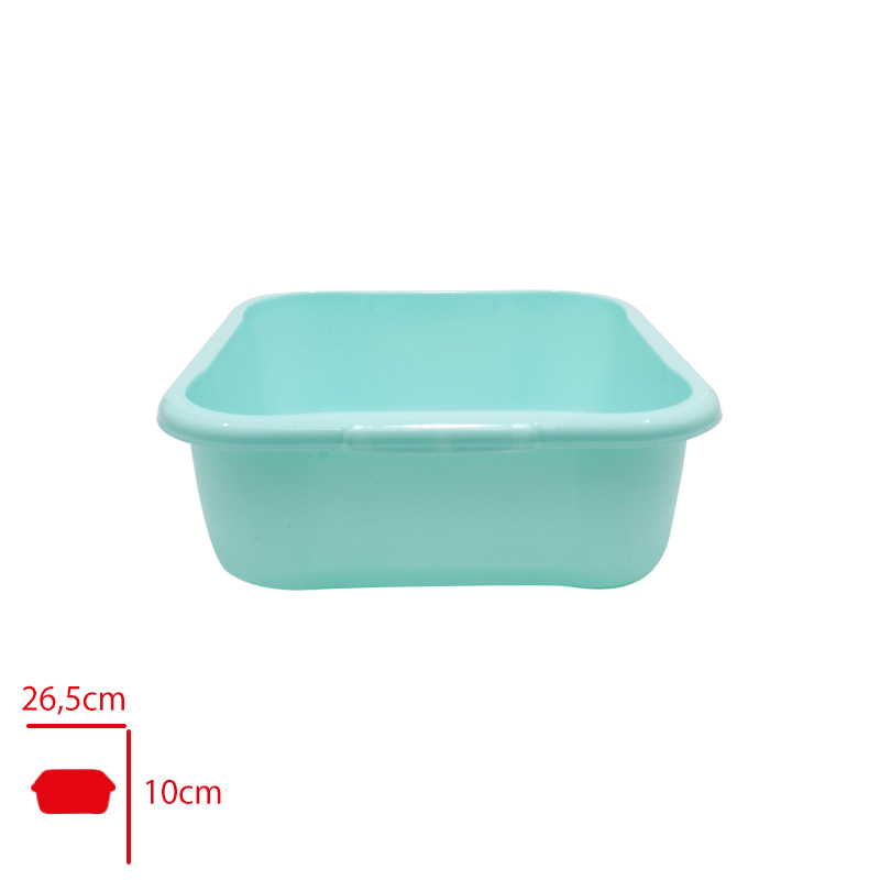 Alaca Badya Renkli 6 Lt Kare St-067