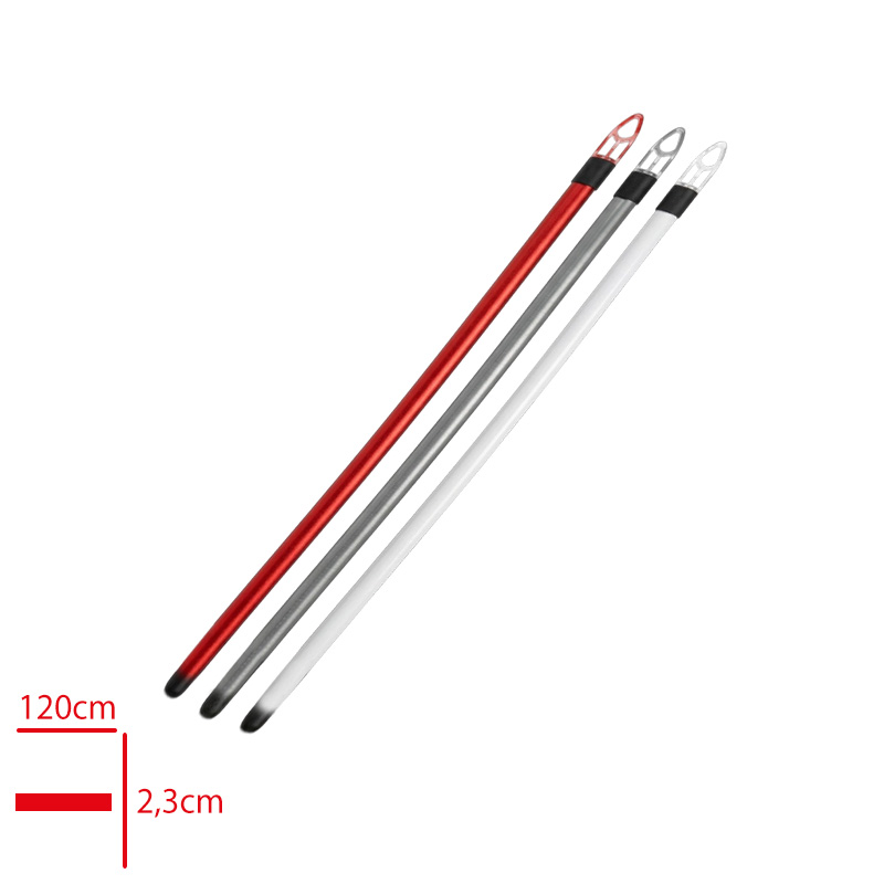 TITIZ EKSTRA SAP KIRMIZI/GRI/BEYAZ 120 CM TP-610