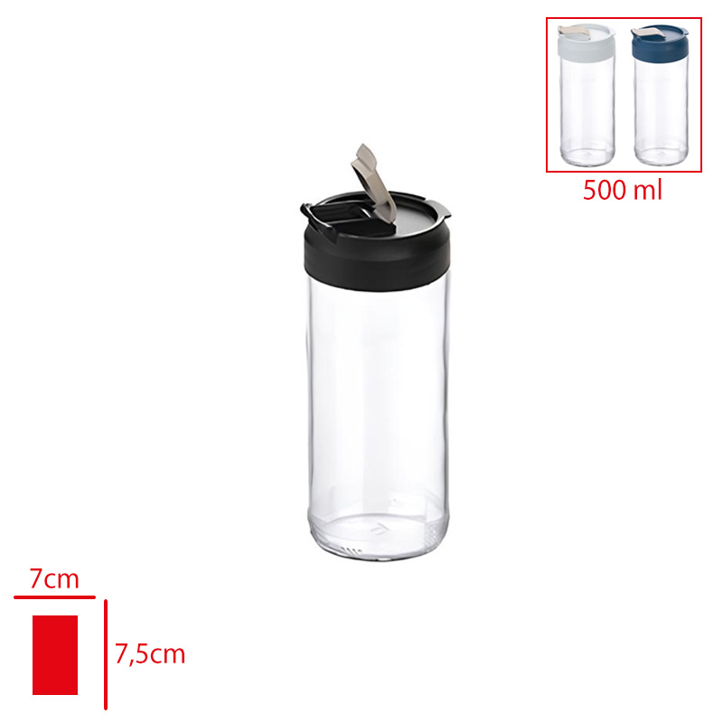 Tıtız Cam Kavanoz Smarty Uzun 500 Ml Kc-276