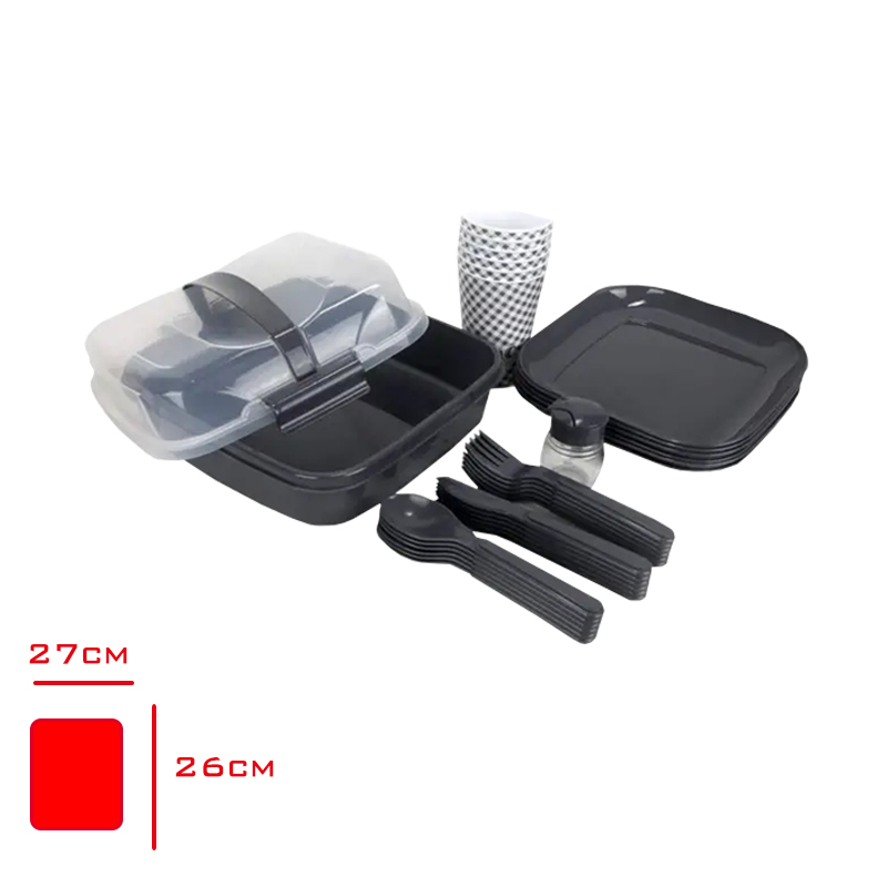 Tıtız Piknik Setı 6'lı Set 32 Parca Ap-9146