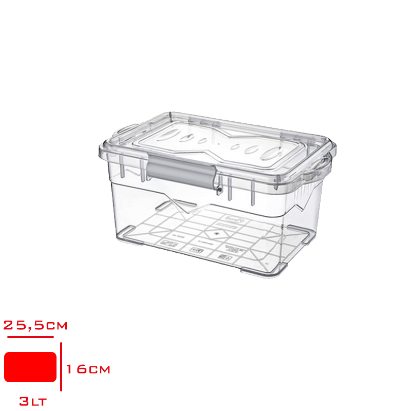Tıtız Larder Saklama Kabı 3000 Ml. Ap-9362