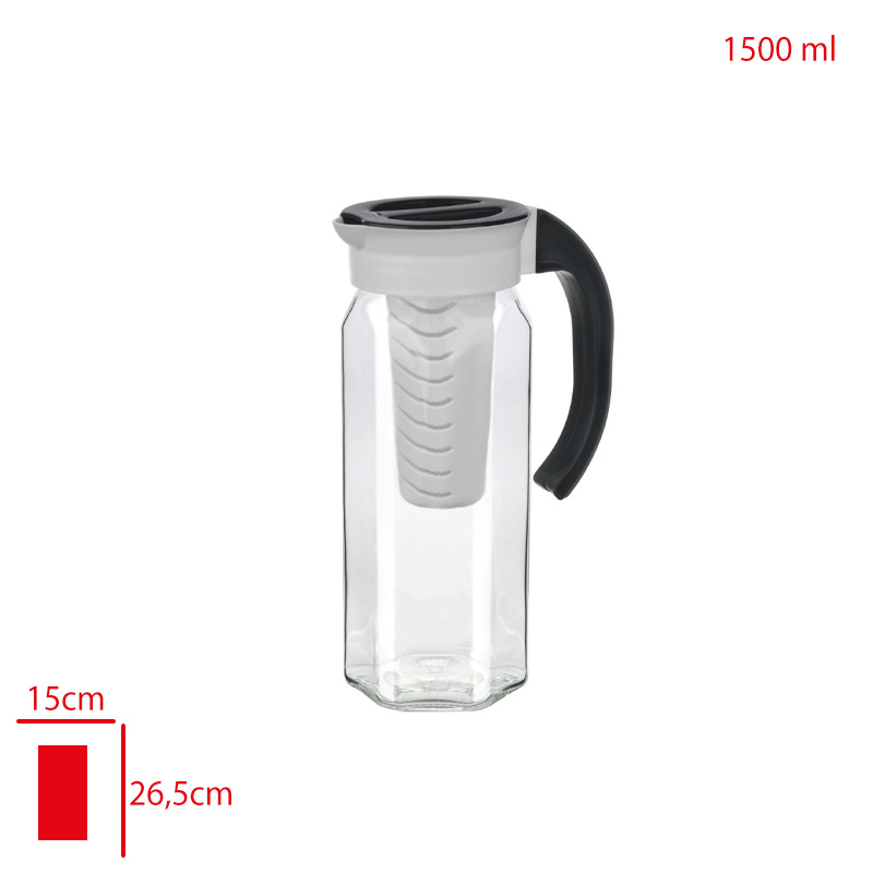 Tıtız Cam Surahı Flay Detox 1500 Ml Kc-108