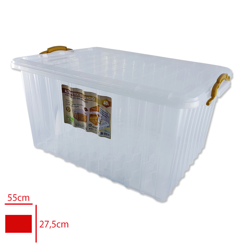 Erkoc Hart Box Şeffaf Petek Bal 40 Lt E-640