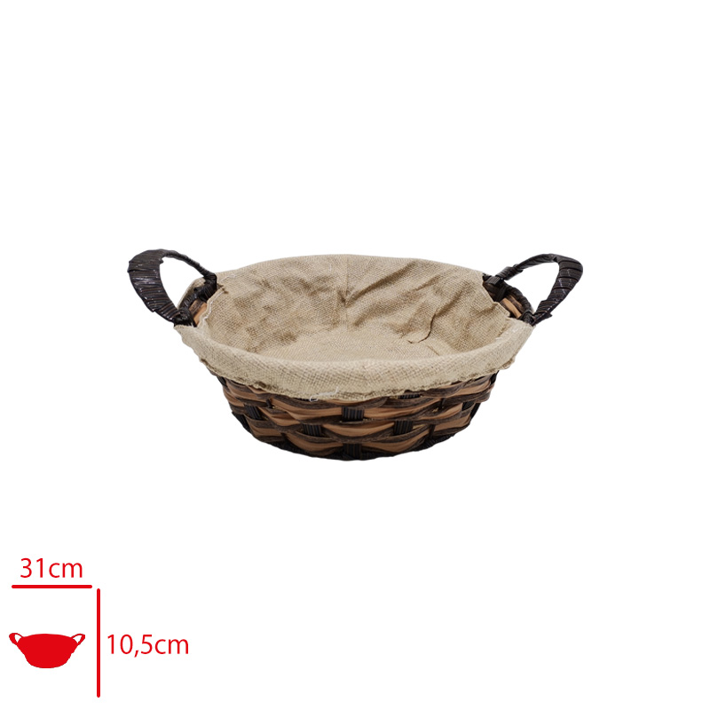 Ekmek Sepetı Yuvarlak Gom0098
