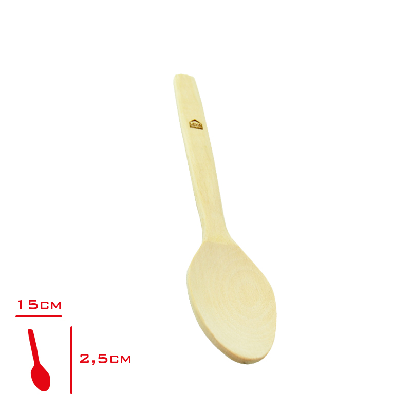 Baran Ahsap Yemek Kaşığı Lux 27 Cm 1171/3725
