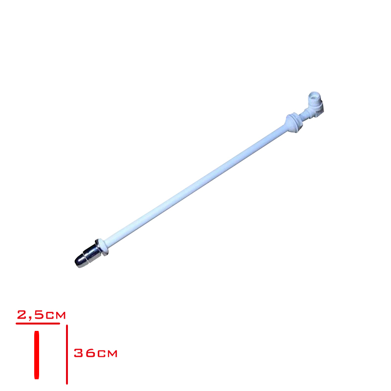 Taharet Cubugu Uzun Metal Uc Ayarlı 29 Cm