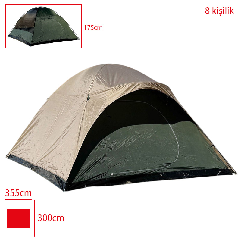 Monıcamp Kamp Cadırı Manuel 8 Kısılık