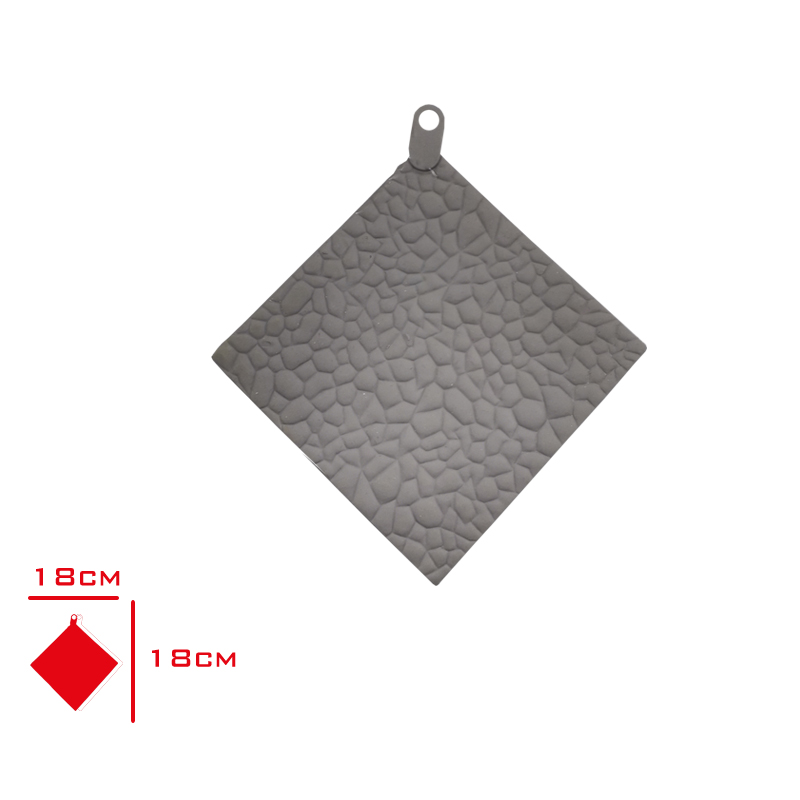 Leva Nıhale Sılıkon Tas Desen Kare Lv-30628