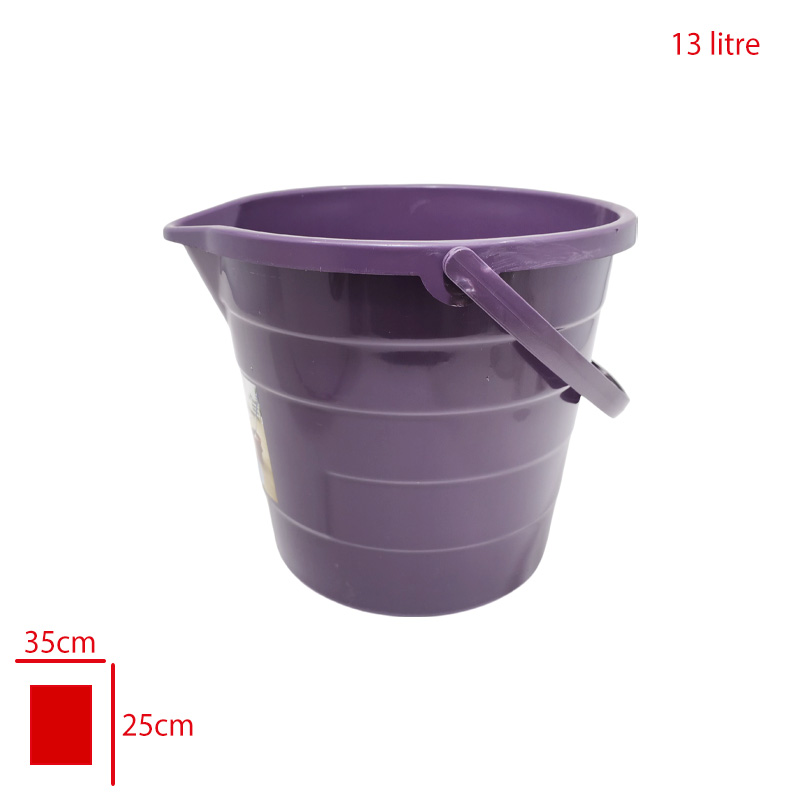 Elmop Temızlık Su Kovası Gagalı 13 Lt Renkli Sk13