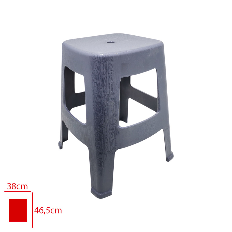 Elmop Tabure Desenli Büyük Tm08