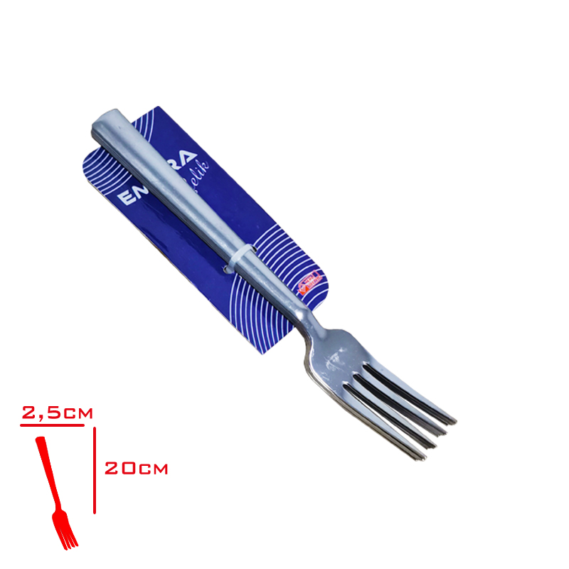 Kırac/Emra Yemek Çatalı 6'lı Kartelali