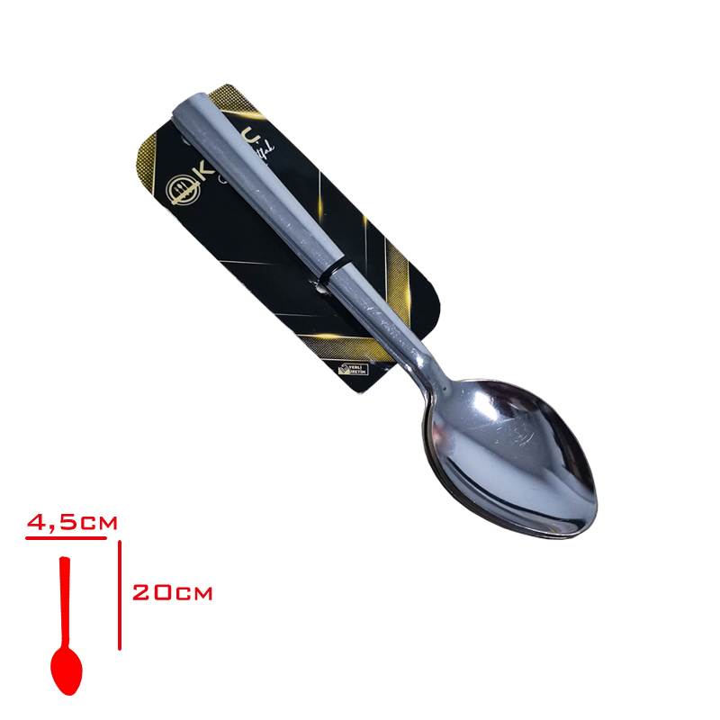Kırac Yemek Kaşığı 6'lı Kartelali