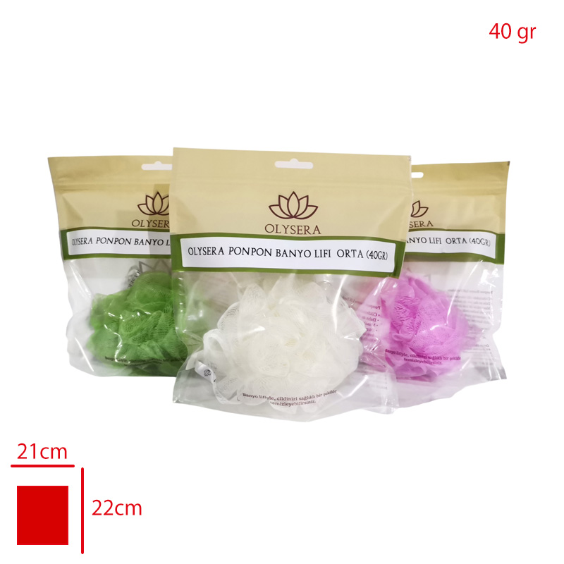 Olysera Banyo Lıfı Ponpon Orta 40 Gr