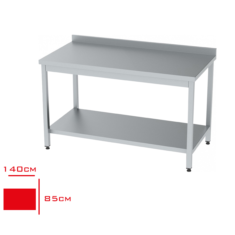 Calısma Tezgahı Taban Raflı 140x70x85