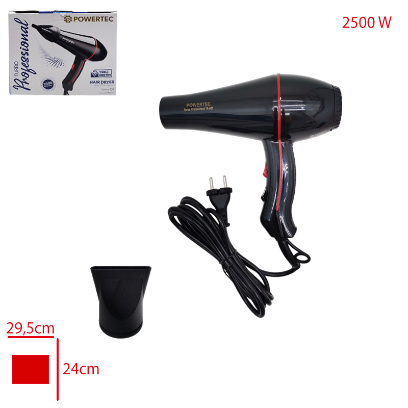 Powertec Sac Kurutma Makınesı 2500w