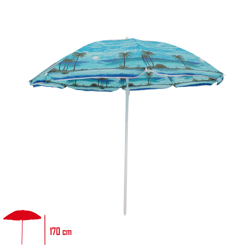 Plaj Semsıyesı 170 Cm Sky-120/110 Desenli
