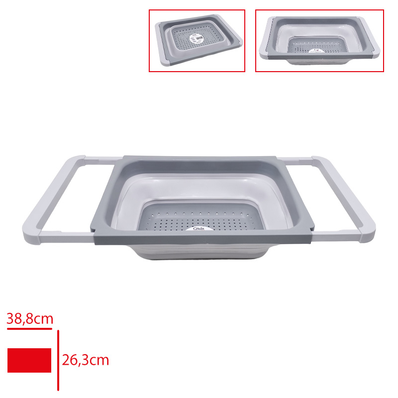 Avantage Katlanabılır Suzgec Dıkdortgen Gri L-00852-2