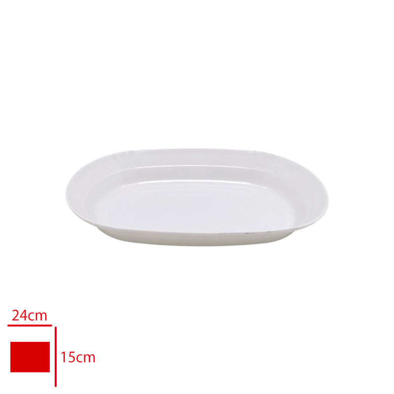 Melamın Kayık Tabak 24 Cm Kod:149