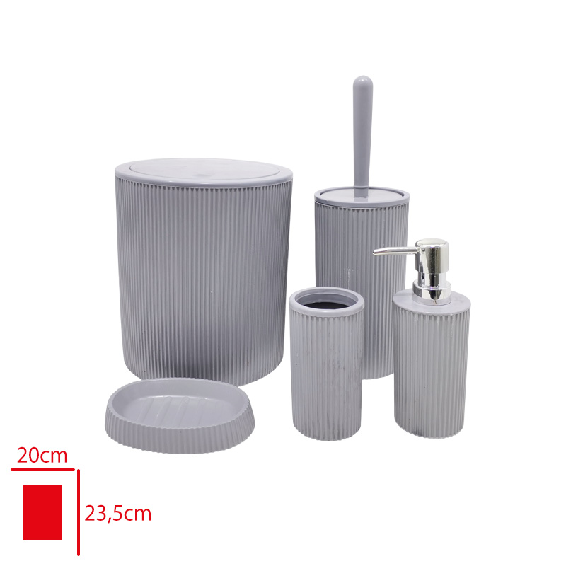 OZHAVAN BANYO SETI 5 LI YUVARLAK 077