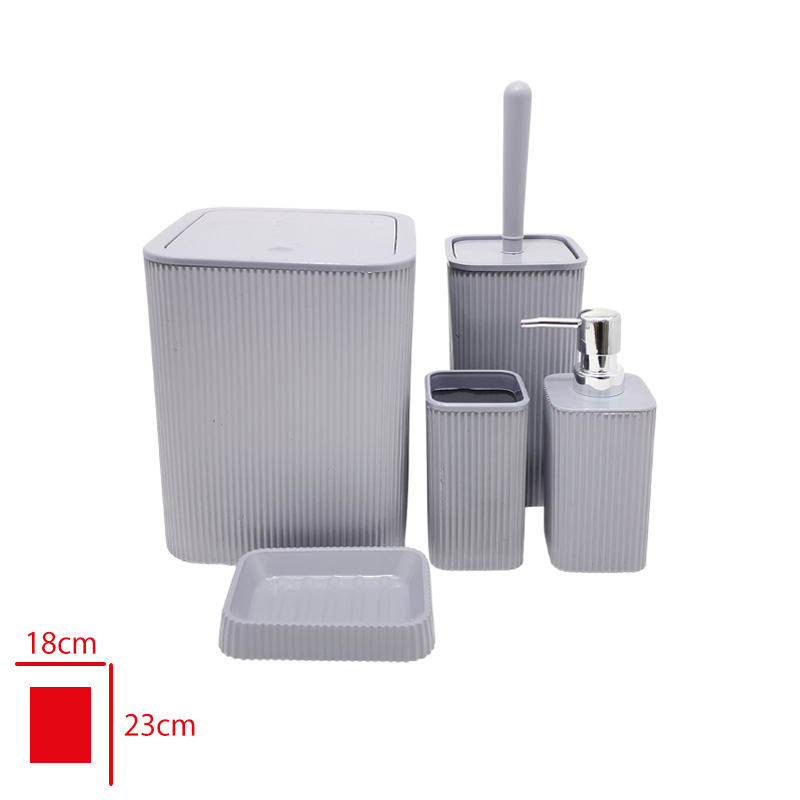 Ozhavan Banyo Setı 5'li Kare 130