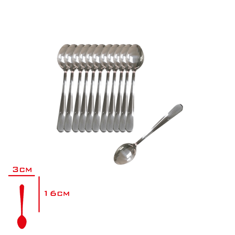 Kılıclar Pınar Tatlı Kaşığı 12'li 2 Mm 304