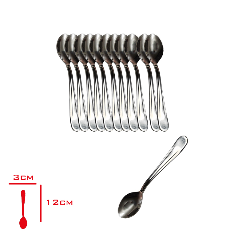Kılıclar Pınar Çay Kaşığı 12'li 2 Mm 304