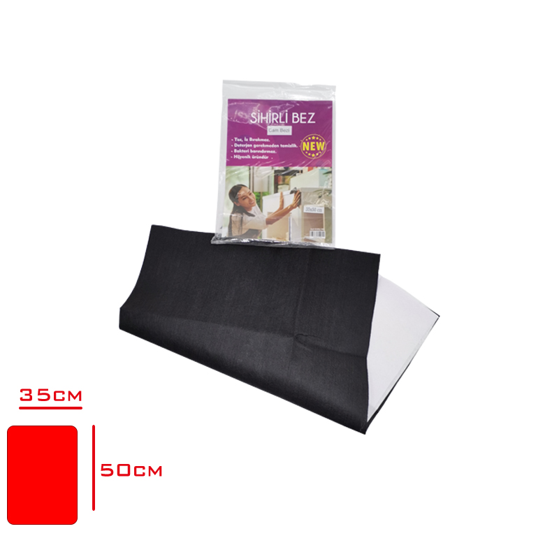 Sıhırlı Cam Bezi 3'lü 35*50 Cm