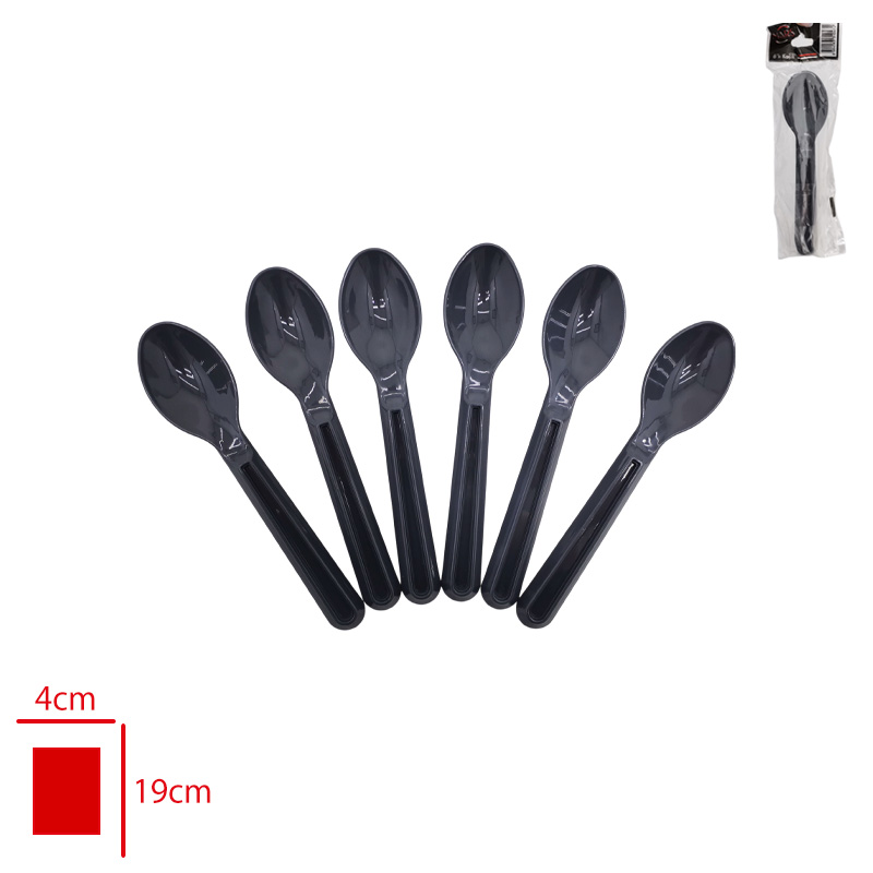 Plastik Kaşık 6'lı Mp-4001