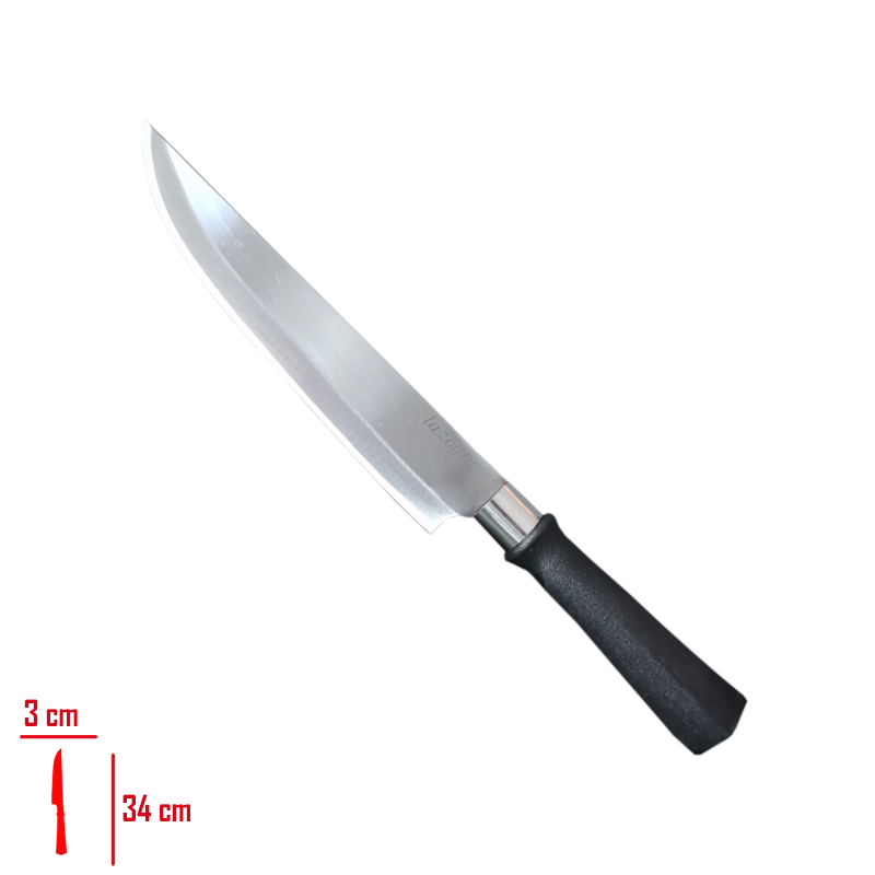 Kasap Bıçağı Abs Saplı Yuzuklu No:3 Lzg-10006