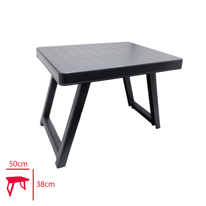 Leva Sehpa Plastik Katlanır Naturel 50 Cm