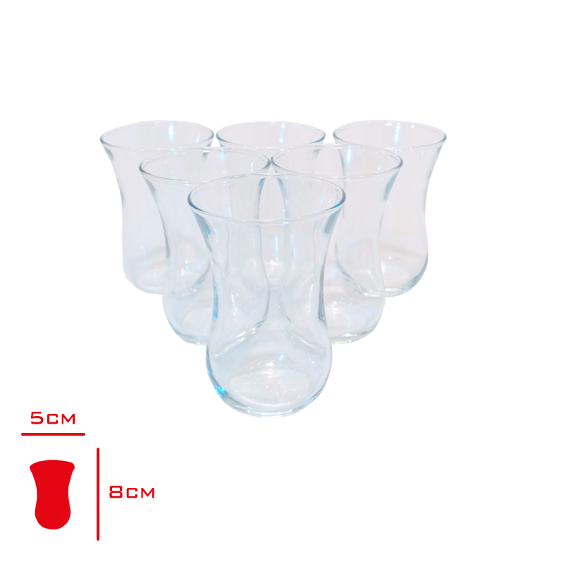 Pb Cam Çay Bardağı Cınaraltı 6'lı G4u 92 Cc 42331g/1105039