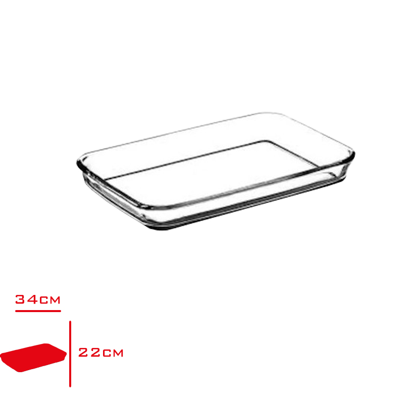 Pb Borcam Tepsı Dıkdortgen 34*22 Mm 59004